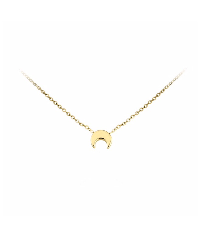 Necklace Gold Moon