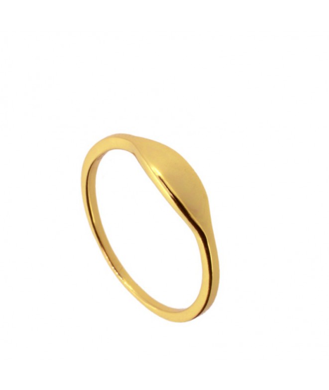 Gold Flat Ring