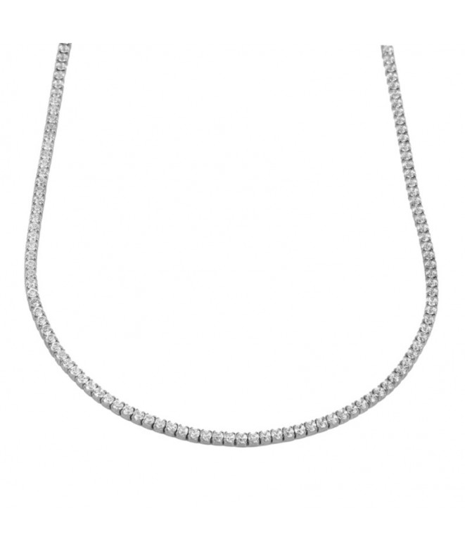 Necklace Chocker Silver Riviere