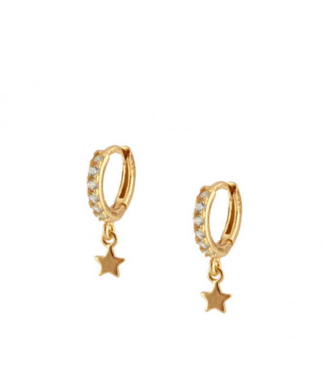 Earrings Gold June