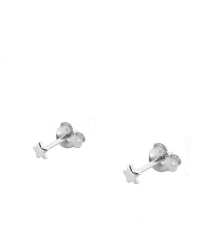 Earrings Silver Extra Mini Star