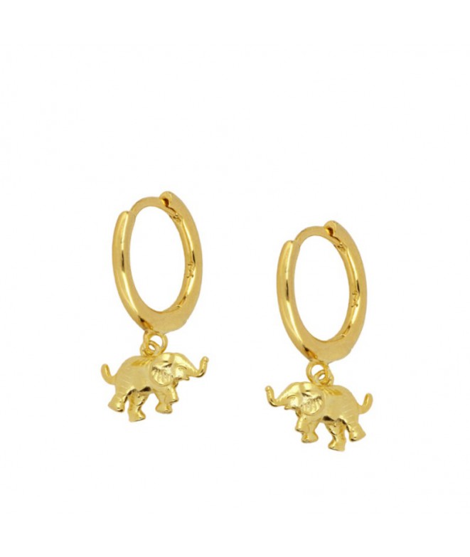 Earrings Gold Dumbo