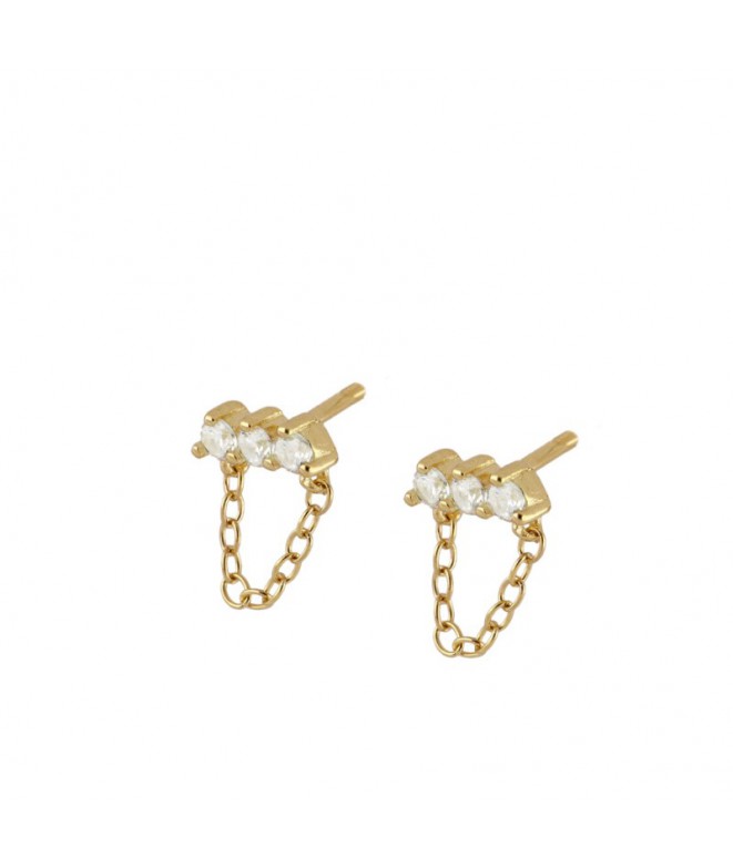 Earrings Gold Zeland