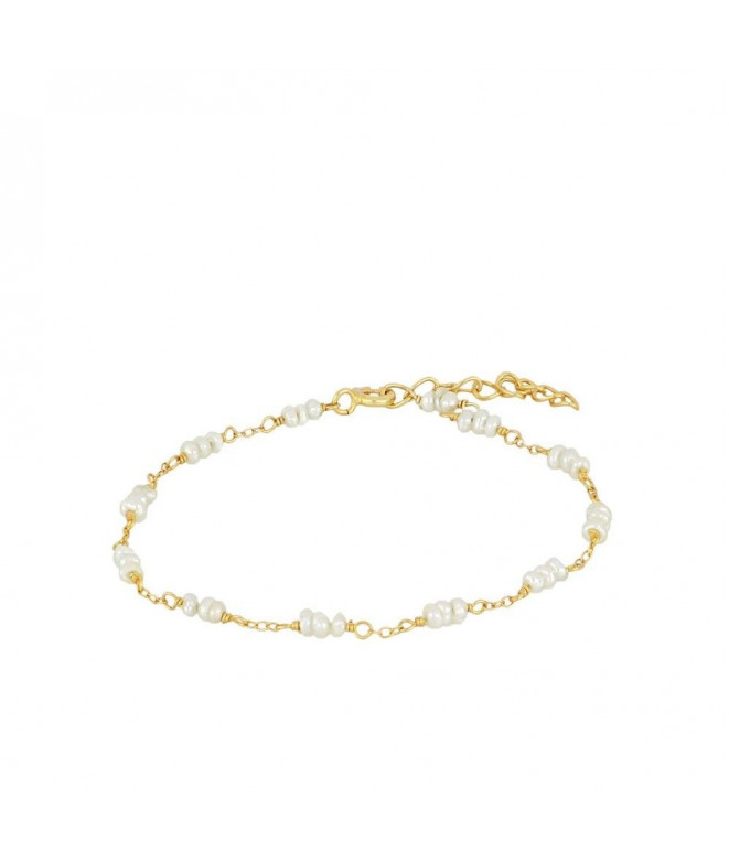 Bracelet Gold Aura White