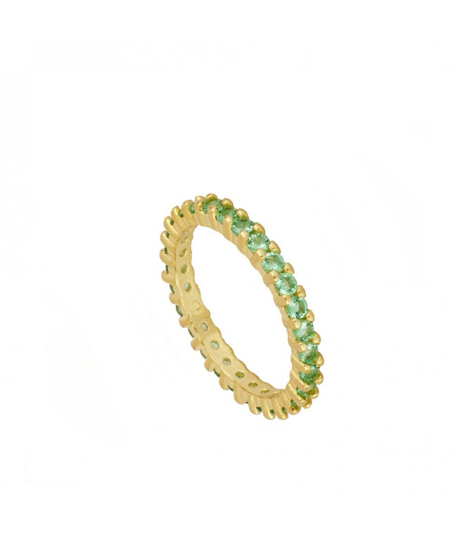 Gold Oxford Green Ring