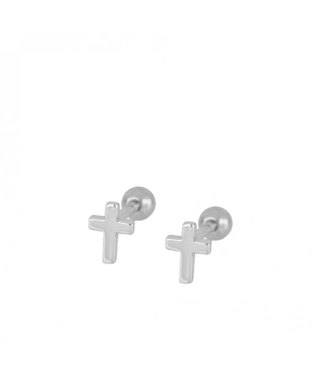 Piercing Silver Cross