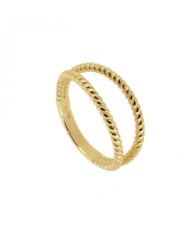 Anillo Gold Rope