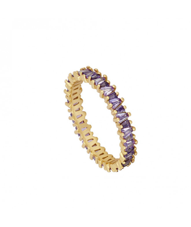 Gold Mingu Purple Ring