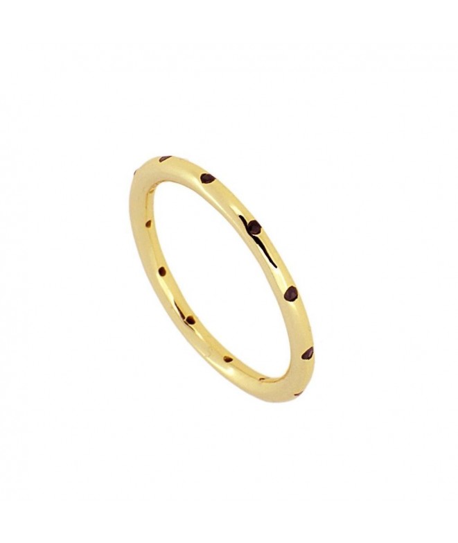 Gold Cascais Black Ring
