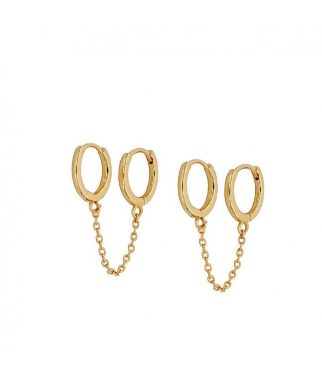Gold Lester Earrings