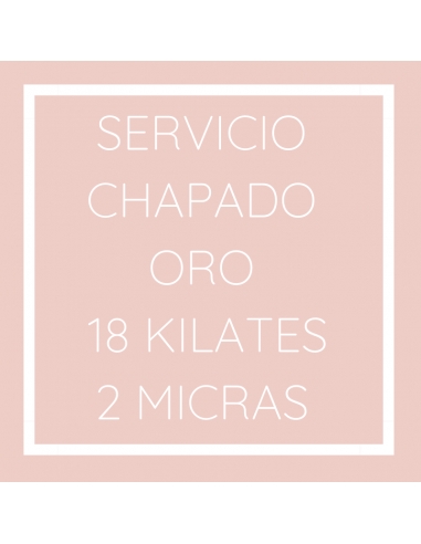 Servicio Chapado Oro