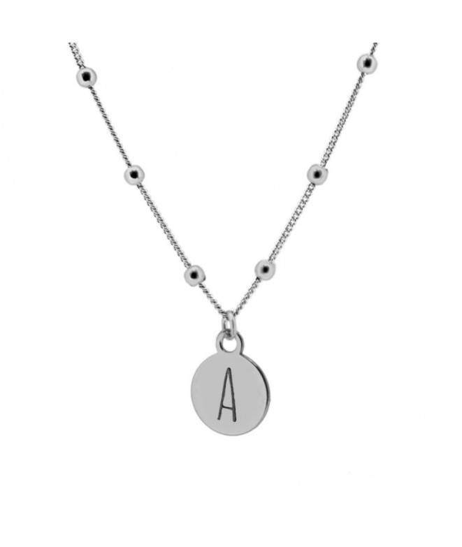 Collar Silver Letter