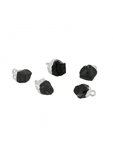Charm Silver Mineral Black