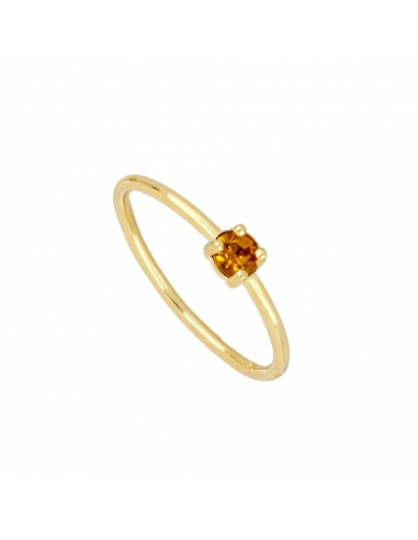 Ring Gold Bear Orange