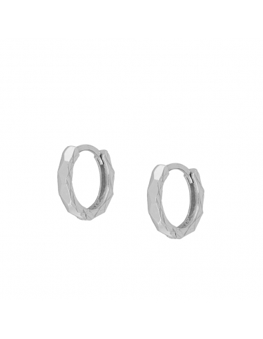 Earrings Silver Manta