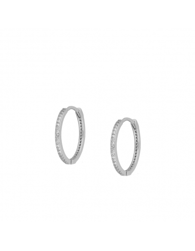 Earrings Silver Bose 20mm