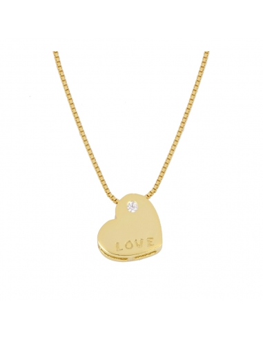 Necklace Gold Love