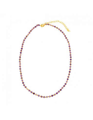 Necklace Gold Duna Purple
