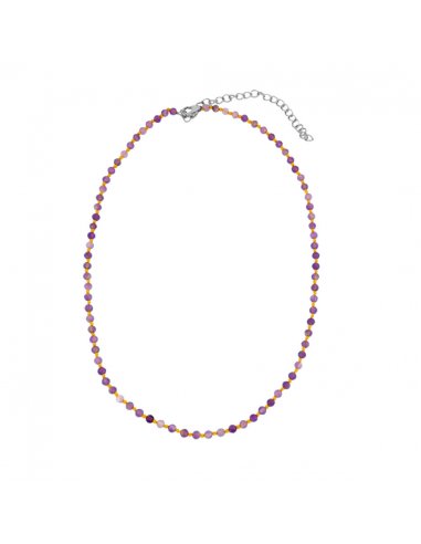 Necklace Silver Duna Purple