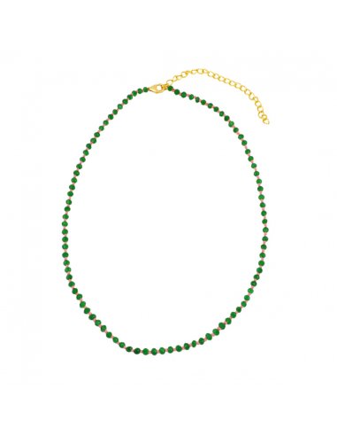 Necklace Gold Duna Green