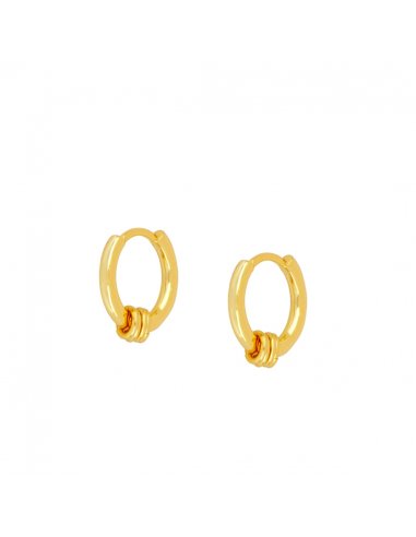 Earrings Gold Bamba