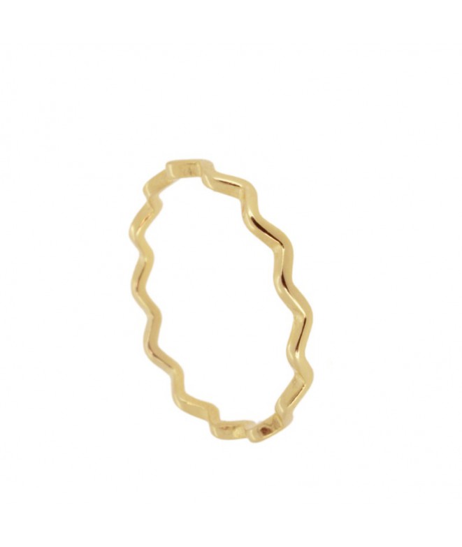 Gold Curly Ring
