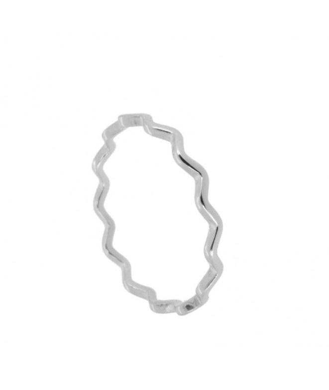 Silver Curly Ring