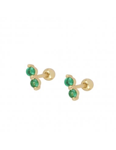 Piercing Gold Double Green