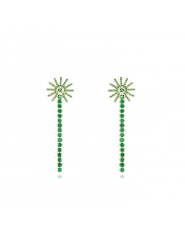 Earrings Soleil Green
